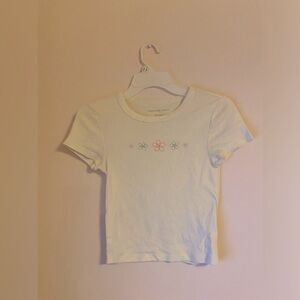 American Eagle Floral Crop Top- size XS